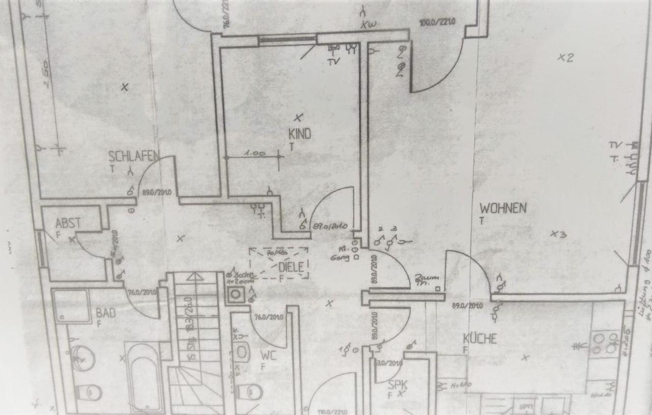 ברגפרהייט Ferienwohnung Zum Maerchenwald מראה חיצוני תמונה